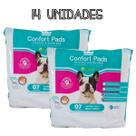 Tapete Higiênico para cães Confort 7un 60x55 kit com 2 pacotes