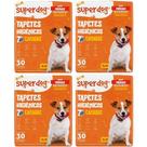 Tapete Higiênico para Cães Super Dog Slim 4 Pacotes com 30 unidades Eurofral