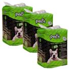 Tapete Higiênico Pet Para Cães Com Carvão Ativado de Bambu Kit 3x 60x80 cm Super Absorvente Premium Descartável
