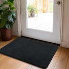 Tapete HOMORE Small Black Memory Foam 60x90cm para dormitório universitário