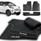 Tapete Icar 2022 a 2024 Borracha Premium Traseiro Inteiriço