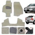 Tapete Impermeável Carro Astra SS 1999 a 2011 Borracha Capacho Cor bege Luxo Traseiro Inteiriço