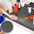 Tapete impermeável sob a pia Xtreme Mats Grey 82,55 x 56,515 cm Tapete impermeável sob a pia Xtreme Mats Grey 82,55 x 56,515 cm
