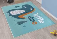 Tapete Infantil 1,40m x 1,00m Antiderrapante - Little Dino