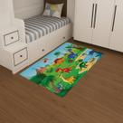 Tapete Infantil Antiderrapante 1,00 x 0,65 Decoração para Quarto, Bebê, Brinquedoteca, Infantil