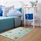 Tapete Infantil Antiderrapante Super Macio 70x100 Joy Zoo Cód. 1159