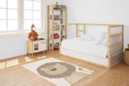 Tapete Infantil Decorativo, Retangular, 135cm - Leão Tapete Infantil Decorativo, Retangular, 135cm - Leão