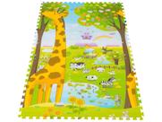 Tapete Infantil Girafa ABC Encaixar 1,20x1,80m Dupla Face Ibimboo 7002