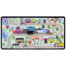 Tapete Infantil Mini Cidade 110X57Cm - Uzoo