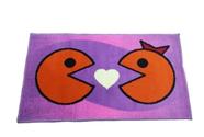 Tapete Infantil Pac Man Rosa 57 cm x 1,00 cm