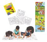 Tapete Infantil para Colorir Cozy Comfy 12 Gizes