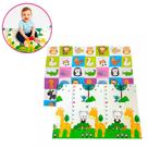 Tapete Infantil Tatame Atividade Tummy Time Dobrável Desenhos Tapete Infantil Tatame Atividade Tummy Time Dobrável Desenhos