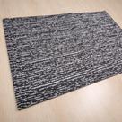 Tapete jacquard 50 cm x 100 cm - matrix cinza