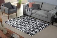 Tapete Jacquard Luxo para Sala Quarto Escritório 3,00m x 1,45m Moderno Emborrachado Antiderrapante Estampado