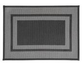 Tapete Jacquard Multiuso 50x70 cm Black Kacyumara