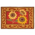 Tapete Jellybean Provence Sunflowers 51x76 cm Polipropileno