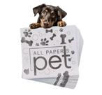 Tapete Jornal Higiênico Descartável para Pets e Gaiolas - Pacote 50 Folhas
