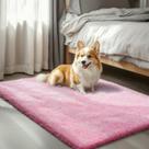 Tapete junhejiamei Tapete rosa fofo pequeno de 2x3m para quarto Tapete junhejiamei Tapete rosa fofo pequeno de 2x3m para quarto