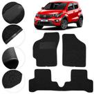 Tapete Kapazi Automotivo Premium Fiat Mobi 2017 a 2026 Cores Cor:Preto