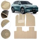 Tapete Kapazi Automotivo Premium Geely EX5 2025 a 2026 Bege