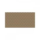 Tapete Kapazi Brisa Chevron Bege 43X15M . / Kit C/ 15 Metros