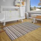 Tapete Katmandu Off White Palha E Bege 200x300cm Decorativo
