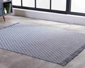 Tapete Kilim Adalli Dupla Face 1,00 x 1,50 Cinza Niazitex