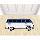 Tapete kombi carro no formate, tapetes para porta decoração