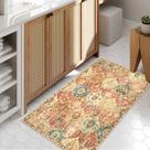 Tapete Lahome Tapetes de cozinha antiderrapantes laváveis 60x120cm vermelho/laranja