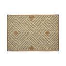 Tapete Lancer Sislle 1,00x1,50m Terracota Antiderrapante +Protetor de Quinas