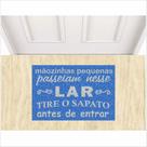 Tapete lar doce lar medida porta de entrada. Tapete lar doce lar medida porta de entrada.