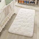 Tapete LOCHAS 61x122 cm Tapete ultramacio, creme e fofo