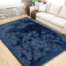Tapete LOCHAS Faux Fur Eepskin 91x152 cm Light Navy