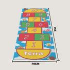 Tapete Lona Amarelinha Infantil Brincar 2,00x,70cm