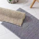 Tapete Macarrão Microfibra Bolinha Antiderrapante para Banheiro Conforto e Absorção Tapete Macarrão Microfibra Bolinha Antiderrapante para Banheiro Conforto e Absorção