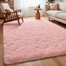 Tapete Macgace Light Pink Shag 120x180cm para meninas de quarto