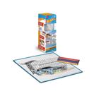 Tapete Mágico Acqua p/ Colorir Hot Wheels c/ 6 Canetinhas Laváveis Multikids - BR2387