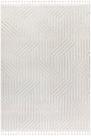Tapete Maquinado Creme Hayad Monaco Para Sala Quarto E Corredor 33343 100 x 400 cmKoza Halı