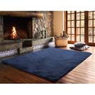 Tapete Melody 100cm x 140cm Azul Jolitex