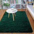Tapete Merelax 61x122 cm, macio, antiderrapante, verde profundo
