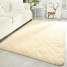 Tapete Merelax Fluffy Plush antiderrapante 122x183 cm Light Champagne