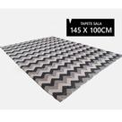 Tapete Missoni Chevron Preto 145cm x 100cm