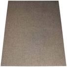 Tapete Moderno Lazio Linho Aveludado Liso Cinza 1,50 x 2,00m