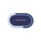 Tapete Multiuso Decorativo Emborrachado Oval Banheiro Lavabo Absorvente Doméstico Lavanderia Trabalho Tapete Multiuso Decorativo Emborrachado Oval Banheiro Lavabo Absorvente Doméstico Lavanderia Trabalho