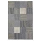 Tapete New Búzios Patchwork 2,50x3,50m Cinza Sisal Sintético Tapete New Búzios Patchwork 2,50x3,50m Cinza Sisal Sintético