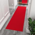 Tapete Ottomanson Hallway Runner 80 cm x 210 cm vermelho