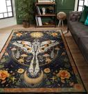 Tapete Outattle lavável Mystical Luna Moth Ultra Thin 120x180cm Tapete Outattle lavável Mystical Luna Moth Ultra Thin 120x180cm