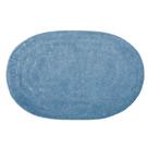 Tapete Oval Allegro Azul Prussiano - 60cm x 40cm