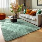 Tapete PAGISOFE Sage Green lavável à máquina 90x150cm para quarto Tapete PAGISOFE Sage Green lavável à máquina 90x150cm para quarto