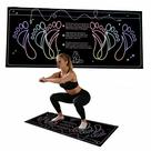 Tapete para Agachamento 81x36 cm Antiderrapante para Treino de Posicionamento dos Pés Tapete para Agachamento 81x36 cm Antiderrapante para Treino de Posicionamento dos Pés